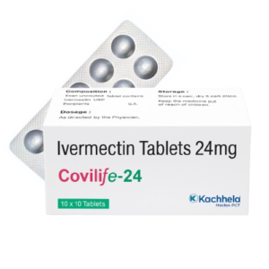Covilife-24 (Ivermectin 24mg) – Stromectol Pill for Parasites